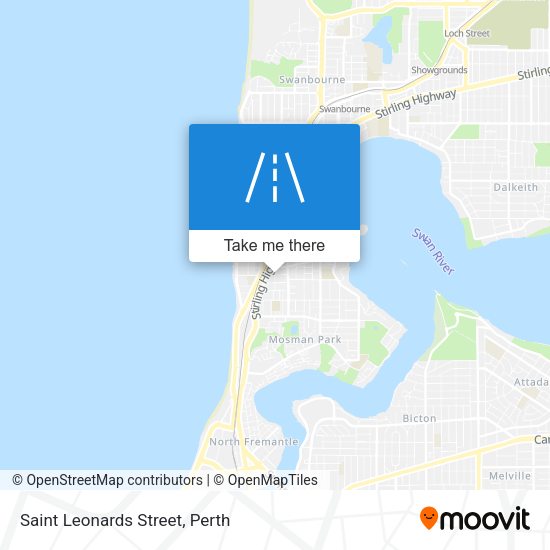Saint Leonards Street map