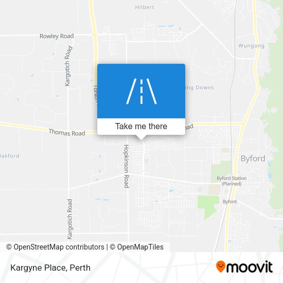 Kargyne Place map