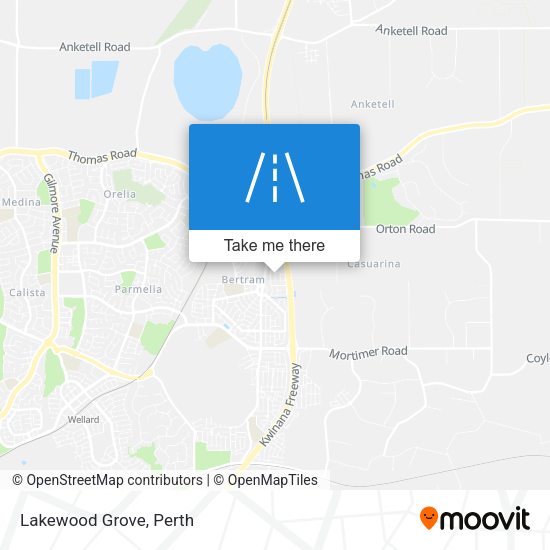 Lakewood Grove map