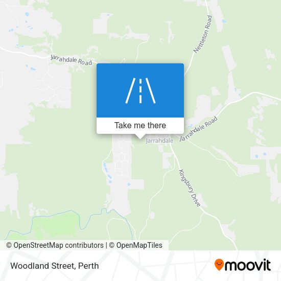 Woodland Street map