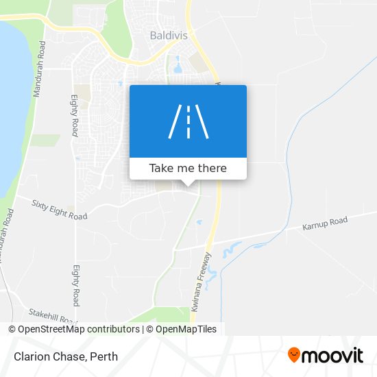 Clarion Chase map