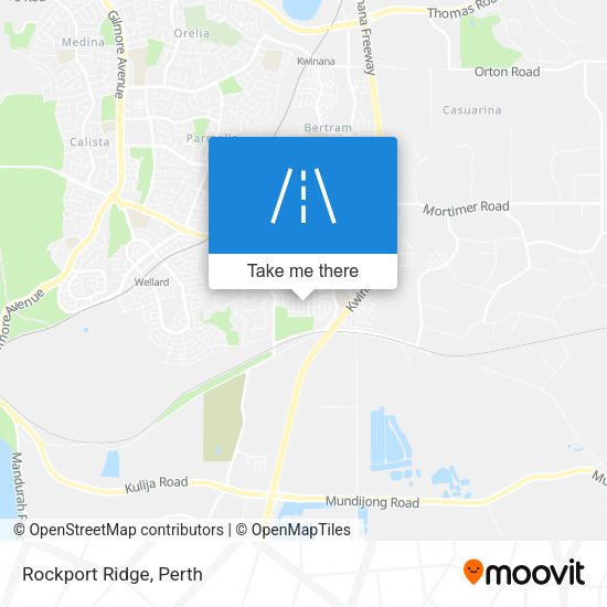Rockport Ridge map