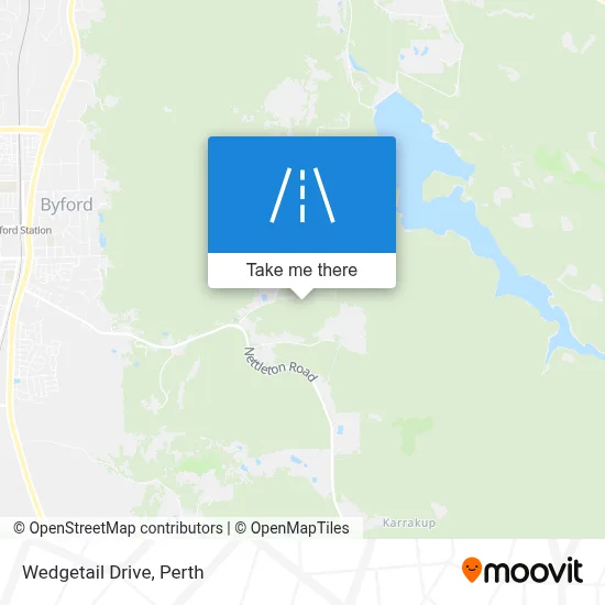 Mapa Wedgetail Drive