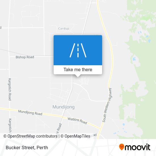Bucker Street map