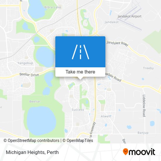 Michigan Heights map