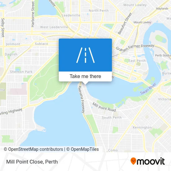 Mapa Mill Point Close