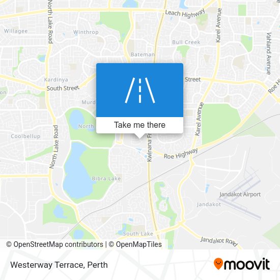 Westerway Terrace map
