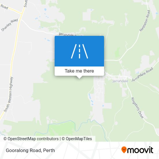 Gooralong Road map