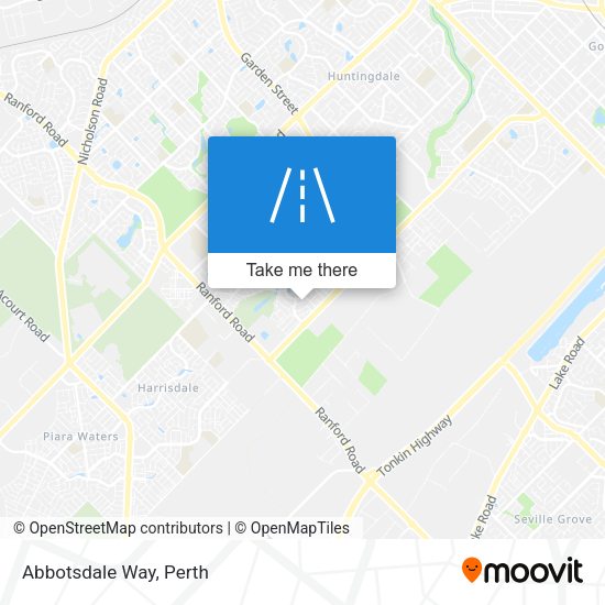 Abbotsdale Way map