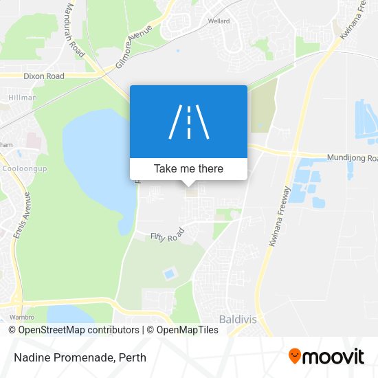 Nadine Promenade map