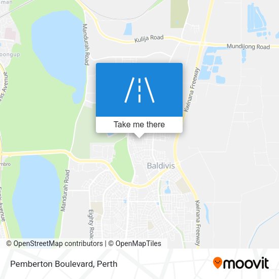 Pemberton Boulevard map