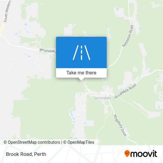 Brook Road map