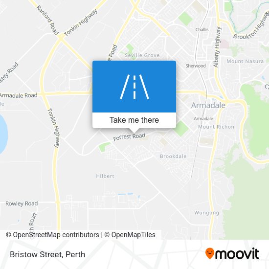 Bristow Street map