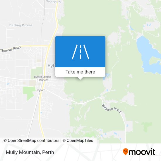 Mully Mountain map