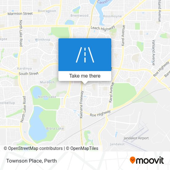 Townson Place map