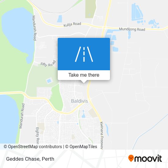 Geddes Chase map