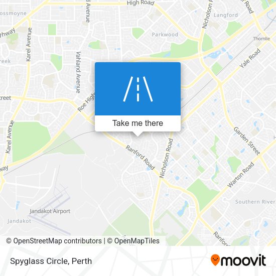 Spyglass Circle map