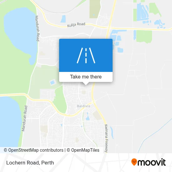 Mapa Lochern Road