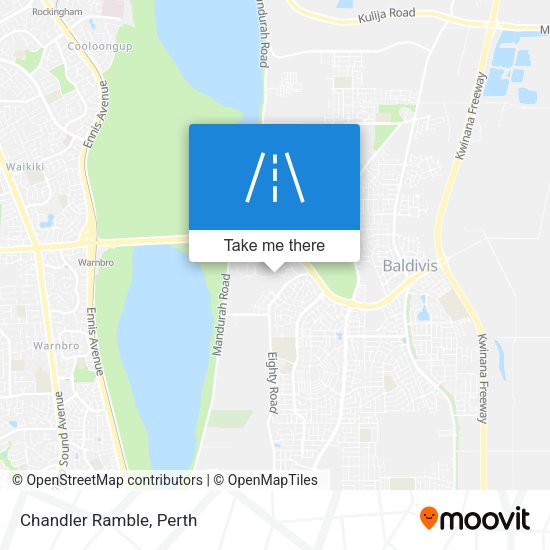 Chandler Ramble map