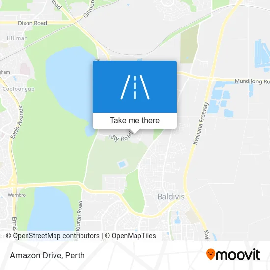 Mapa Amazon Drive