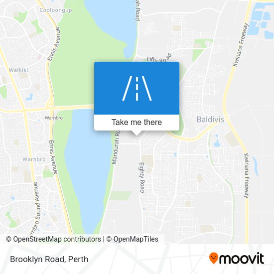 Brooklyn Road map