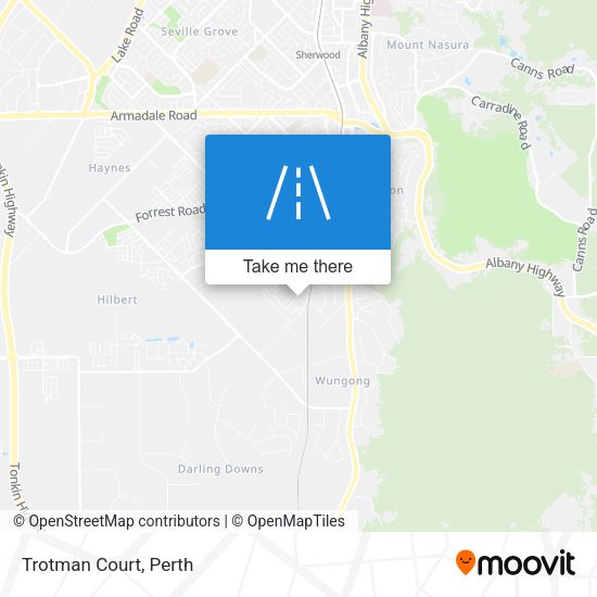 Trotman Court map