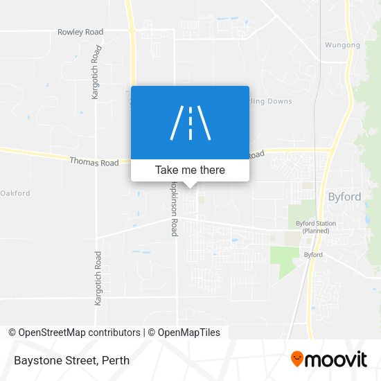Baystone Street map
