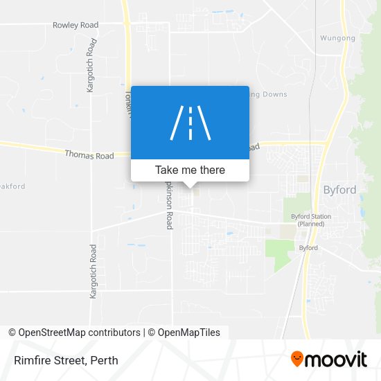 Rimfire Street map