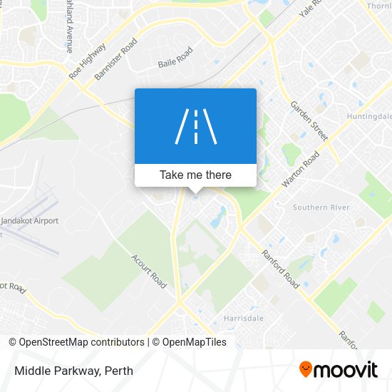Middle Parkway map