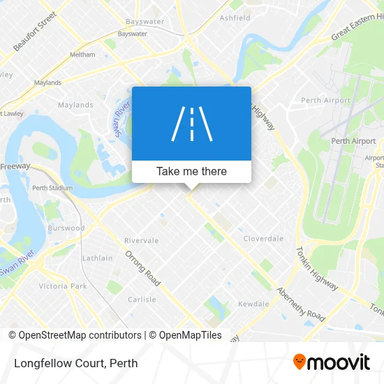 Mapa Longfellow Court