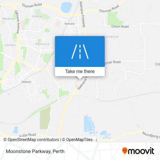 Moonstone Parkway map