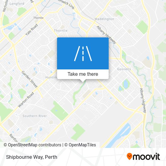 Shipbourne Way map