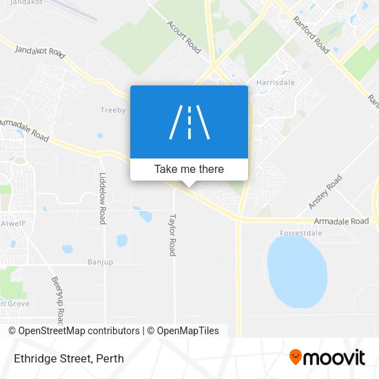 Ethridge Street map
