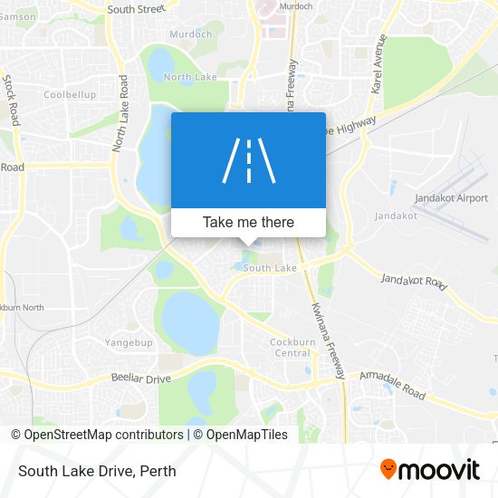 South Lake Drive map
