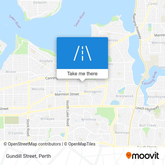 Gundill Street map