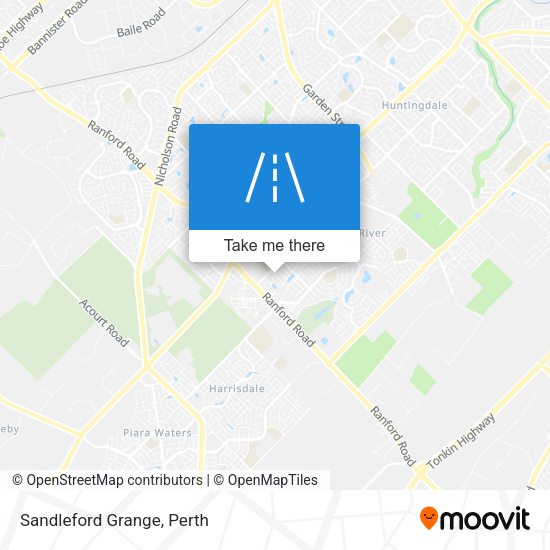 Sandleford Grange map