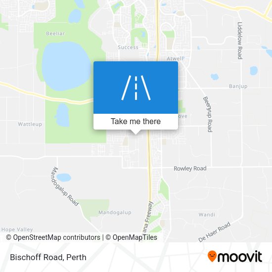 Bischoff Road map