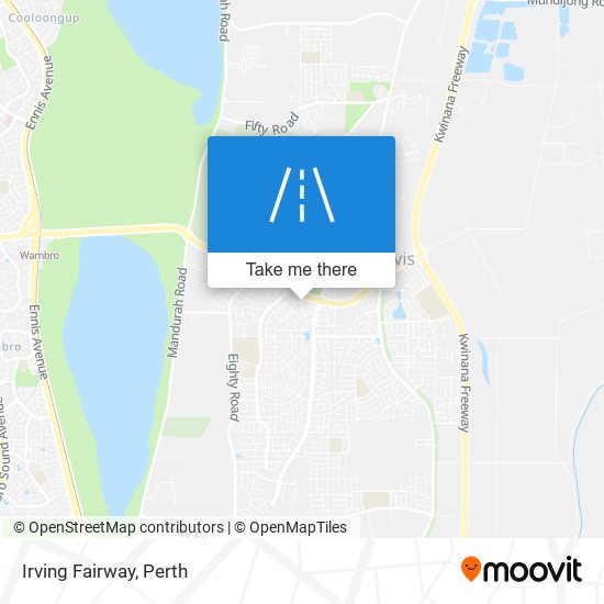 Irving Fairway map