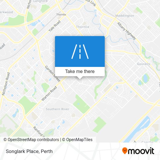 Songlark Place map