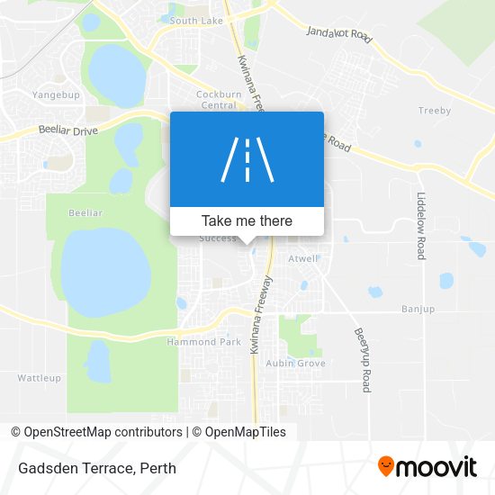 Gadsden Terrace map