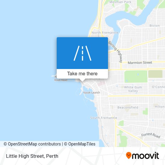 Little High Street map