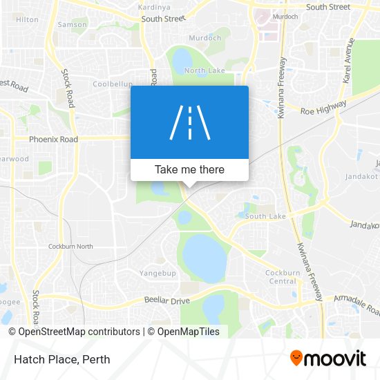 Hatch Place map