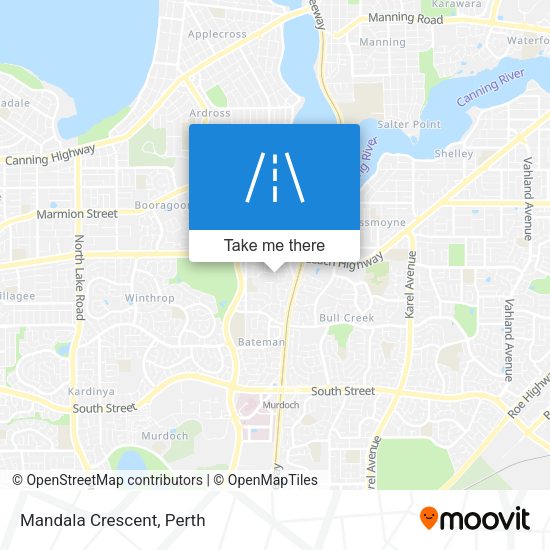Mandala Crescent map