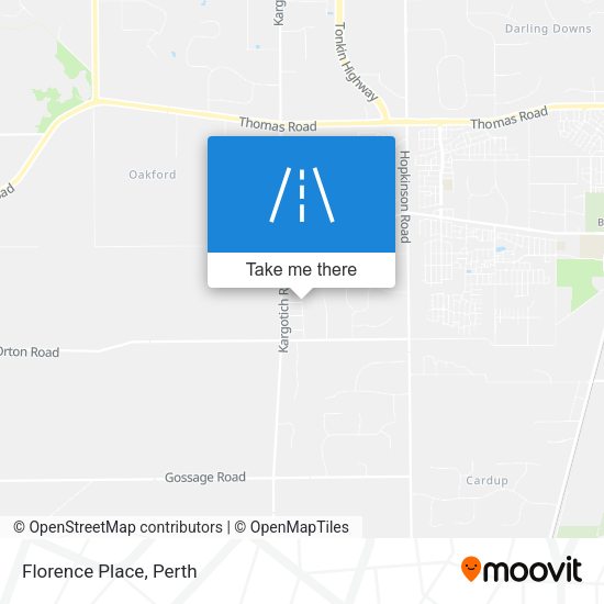 Florence Place map