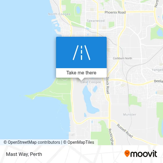Mapa Mast Way