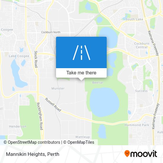 Mannikin Heights map