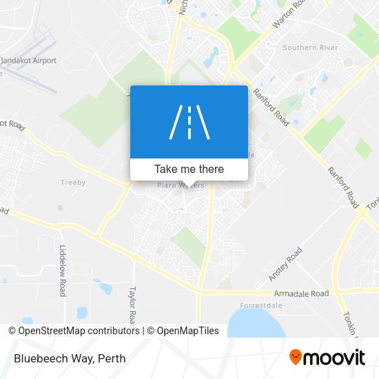Bluebeech Way map