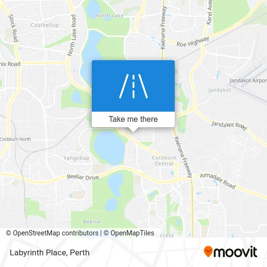 Mapa Labyrinth Place