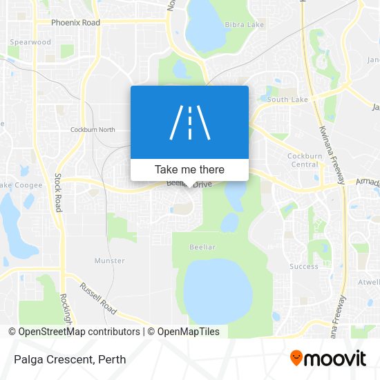 Palga Crescent map