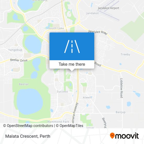 Malata Crescent map
